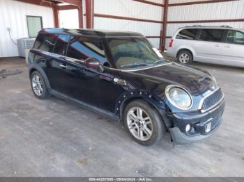  Salvage MINI Cooper S Clubman