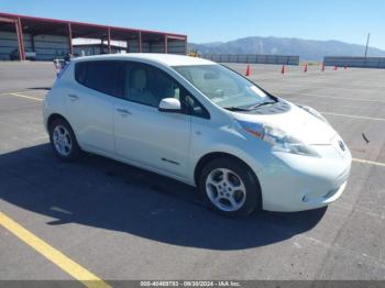  Salvage Nissan LEAF