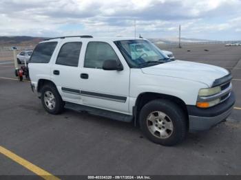  Salvage Chevrolet Tahoe