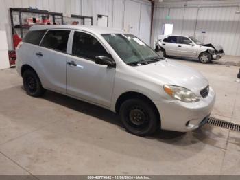  Salvage Toyota Matrix