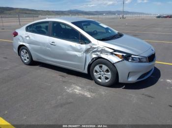  Salvage Kia Forte