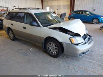  Salvage Subaru Outback