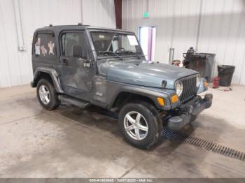  Salvage Jeep Wrangler