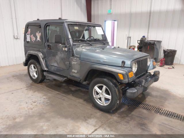  Salvage Jeep Wrangler