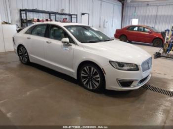  Salvage Lincoln MKZ Hybrid