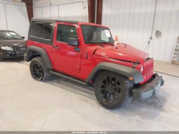  Salvage Jeep Wrangler
