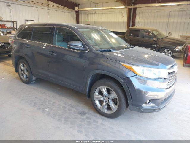  Salvage Toyota Highlander