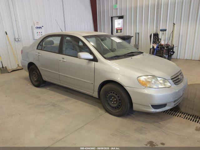  Salvage Toyota Corolla