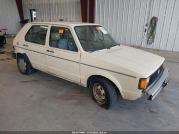 Salvage Volkswagen Rabbit