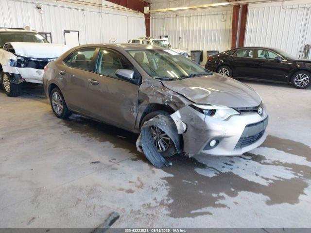  Salvage Toyota Corolla