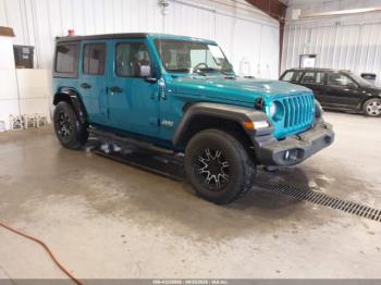  Salvage Jeep Wrangler