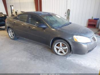  Salvage Pontiac G6