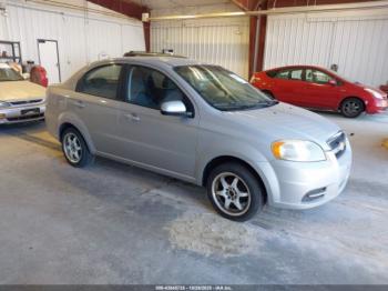  Salvage Chevrolet Aveo