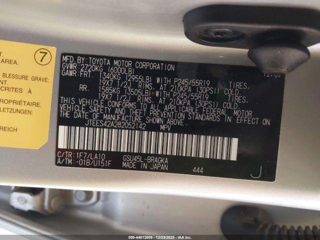 Toyota Highlander Limited Image 5