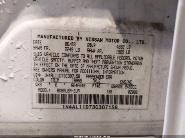 Nissan Altima 2.5 S Image 11