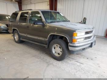  Salvage Chevrolet Tahoe