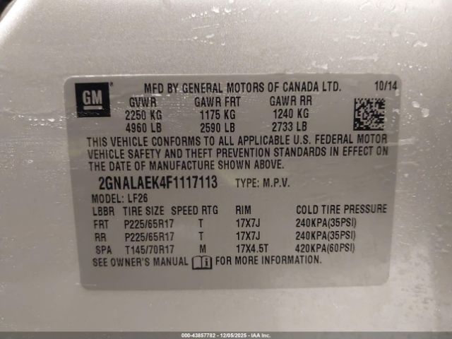 Chevrolet Equinox Ls Image 7